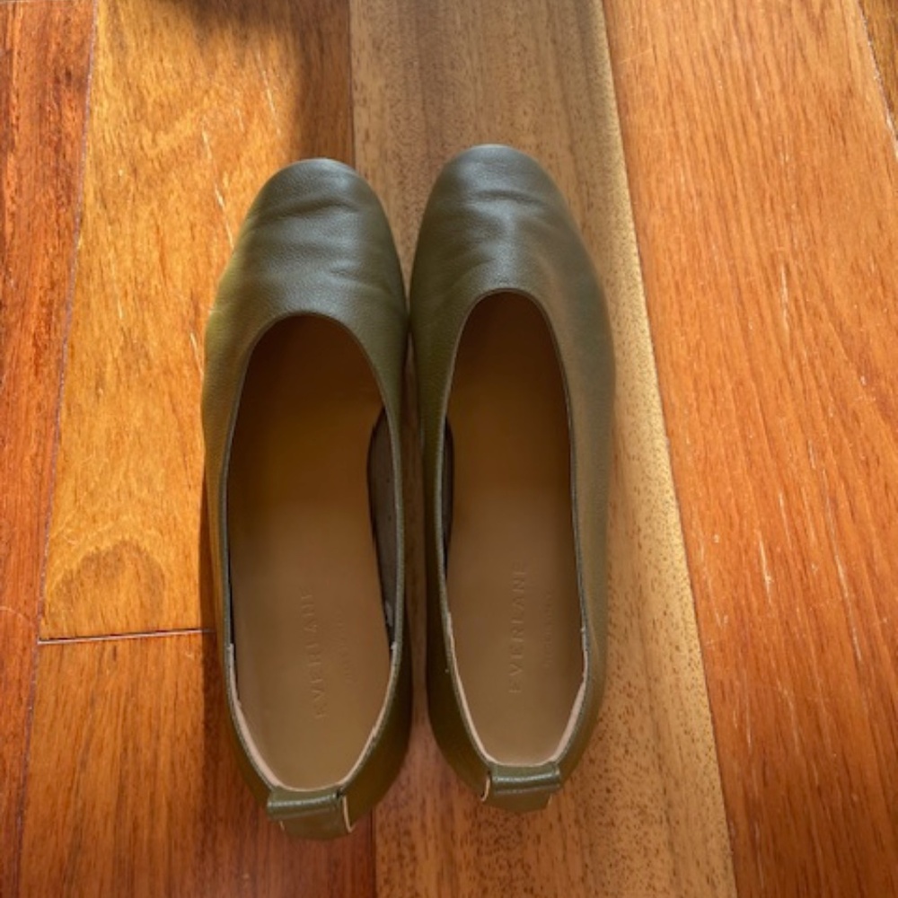 Everlane Women's Ballet Flat - Birch Green